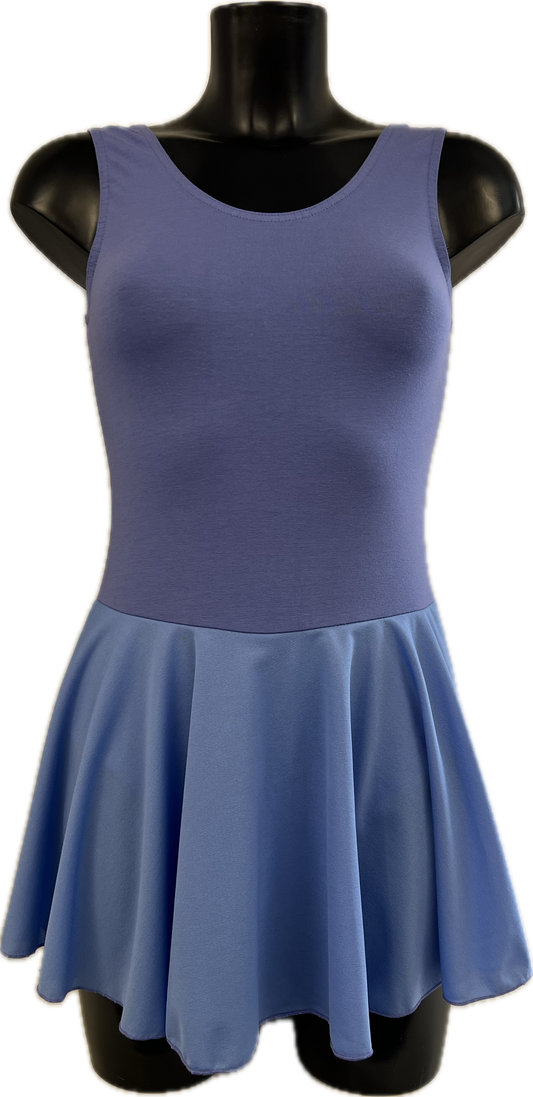Sky Cotton Lycra KDC041 Sample UK 10 Katz size 4 Ref SAM37