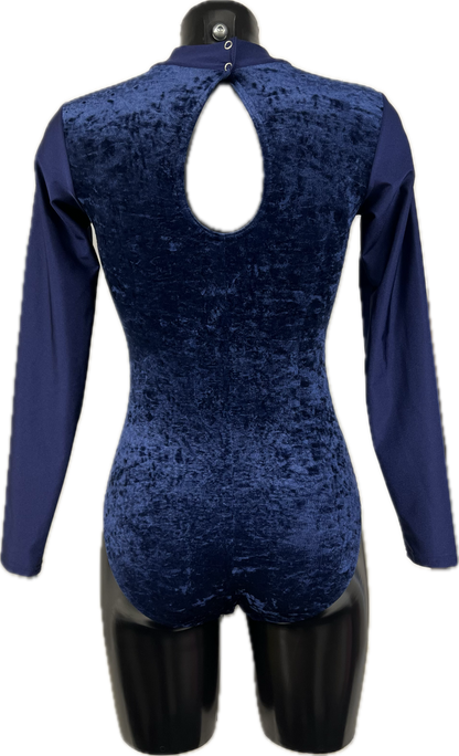 K2101 (KDGN019) CUSTOM-MADE All Colours Women's Girls Lycra Long Sleeve High Neck Dance Leotard
