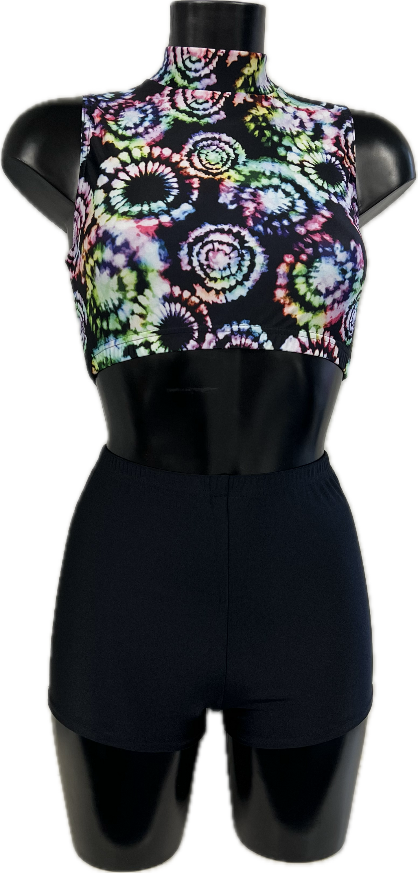 Festival Print KCTN-7 Sample UK 10 Katz Size 4 Ref SAM03 (CROP TOP ONLY)