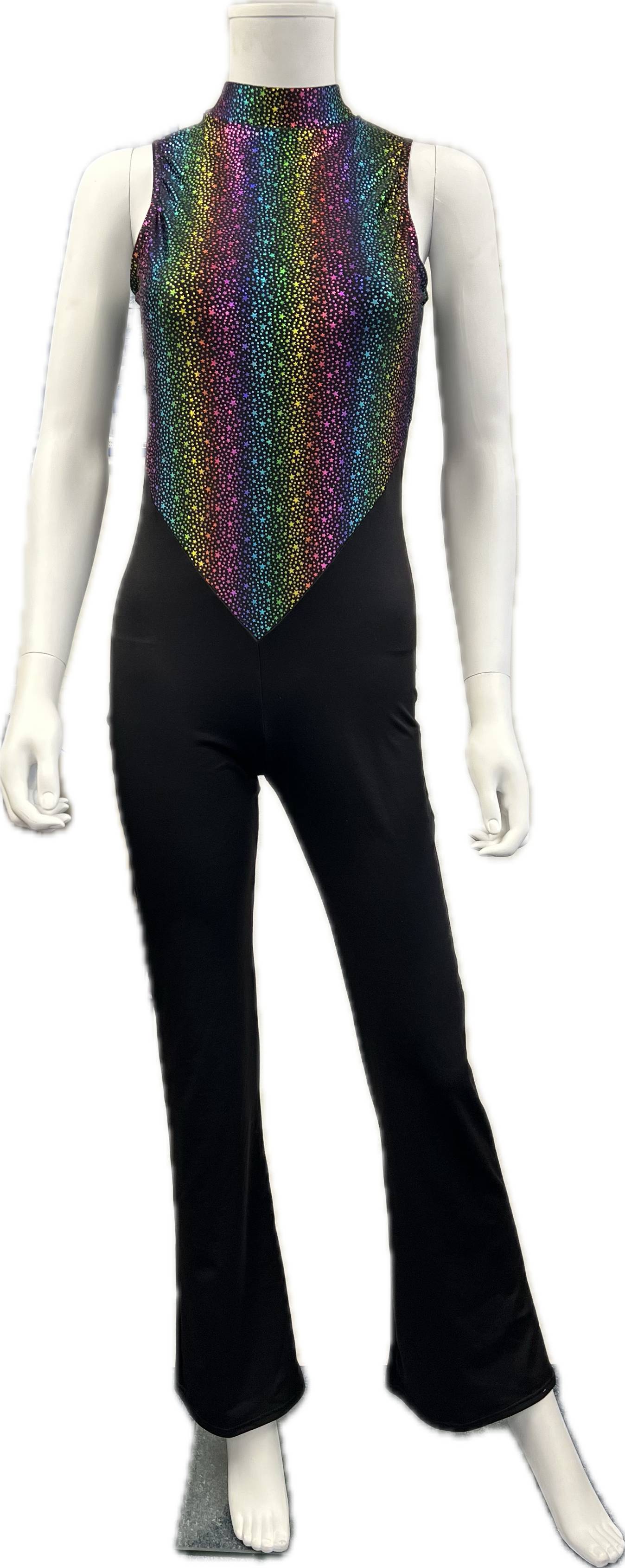 Star Print & Tactel Lycra K2314 Sample UK 10 Katz size 4 Ref SAM42