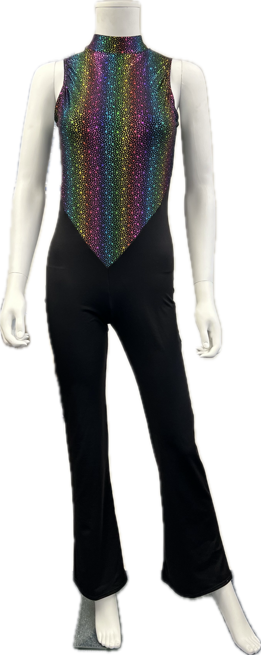 Star Print & Tactel Lycra K2314 Sample UK 10 Katz size 4 Ref SAM42