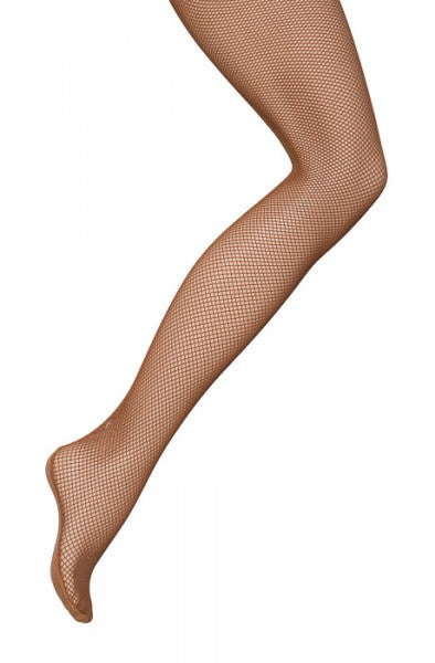 Professional Premium Thick Fishnet Dark Toast Ballet Dance Tights All Sizes