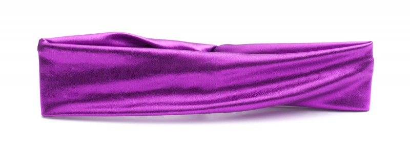 Shiny Metallic Dance Headband All Colours