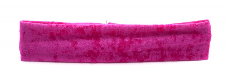 Crushed Velour Velvet Headband Dance All Colours