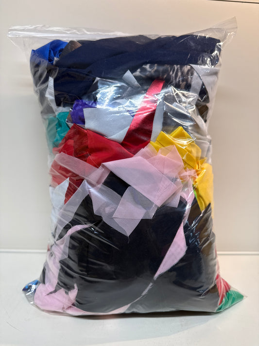Mixed bag of material fabric off cuts Ref 01 Material