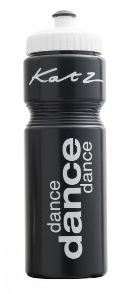 Black Large Sports Dance Water Drinks Bottle