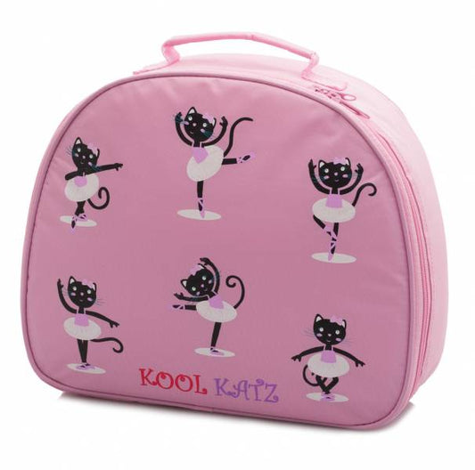 Girls Pink Nylon Dance Ballet Shoe Bag Case Handbag By Katz Dancewear KB65