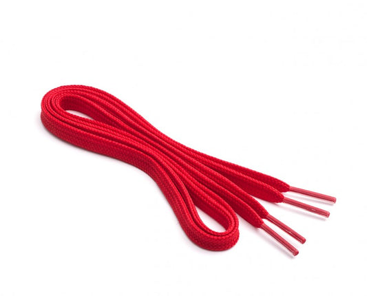 Pair Of Red Laces For Dance Tap Jazz Shoes
