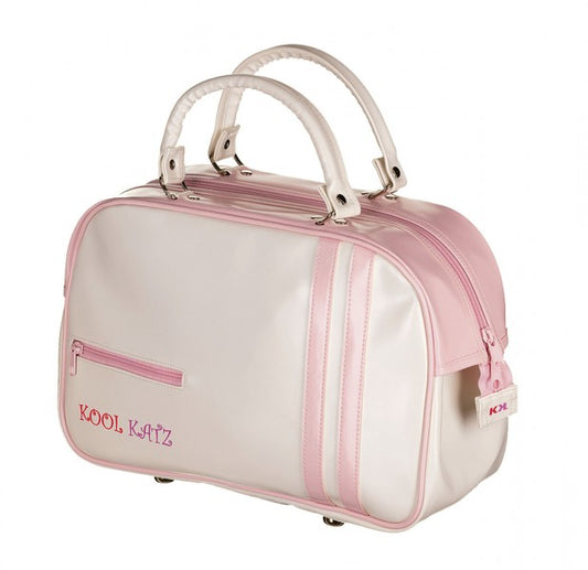 Girls Large Cream Ballet Dance Hand Travel Bag KB7
