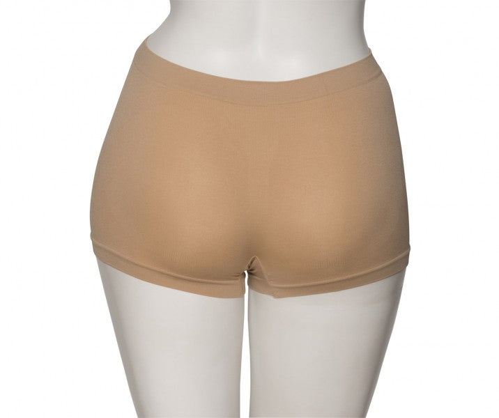 Girls Ladies Nude Seamless Dance High Waist Briefs Pants Knickers Undergarment