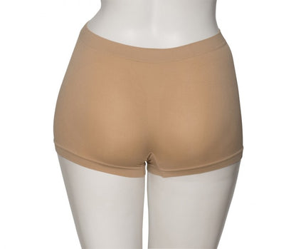 Girls Ladies Nude Seamless Dance High Waist Briefs Pants Knickers Undergarment