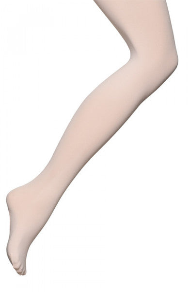 Girls Ladies 60 Denier Pale Pink Convertible Ballet Dance Tights All Sizes