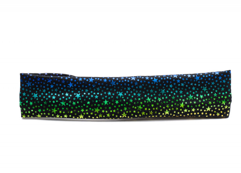 Star Print Nylon Lycra Dance Hair Headbands All Colours
