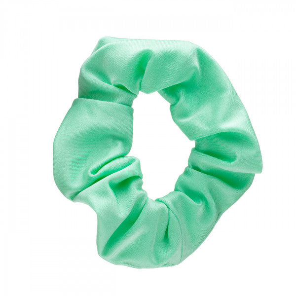 Shiny Nylon Lycra Ballet Dance Gymnastics Hair Scrunchie All Colours