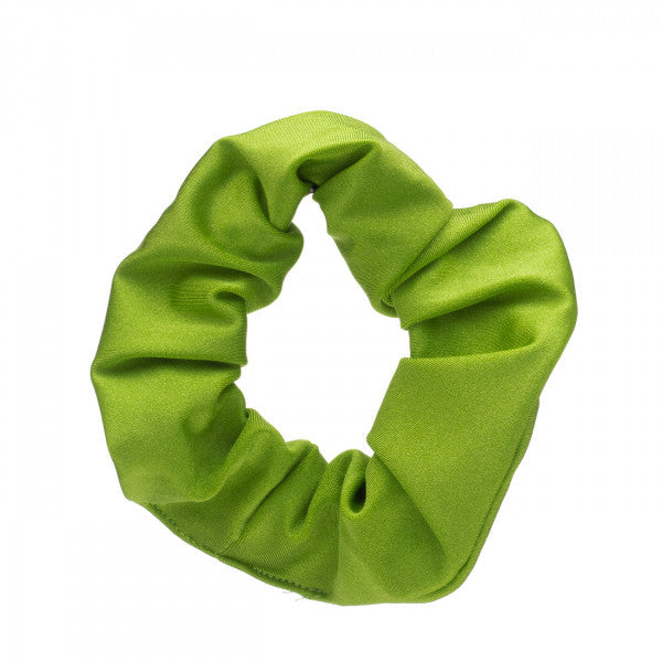 Shiny Nylon Lycra Ballet Dance Gymnastics Hair Scrunchie All Colours