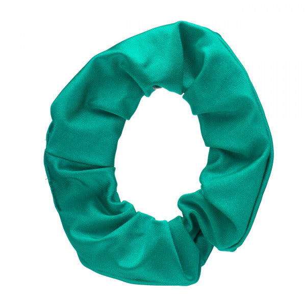 Shiny Nylon Lycra Ballet Dance Gymnastics Hair Scrunchie All Colours