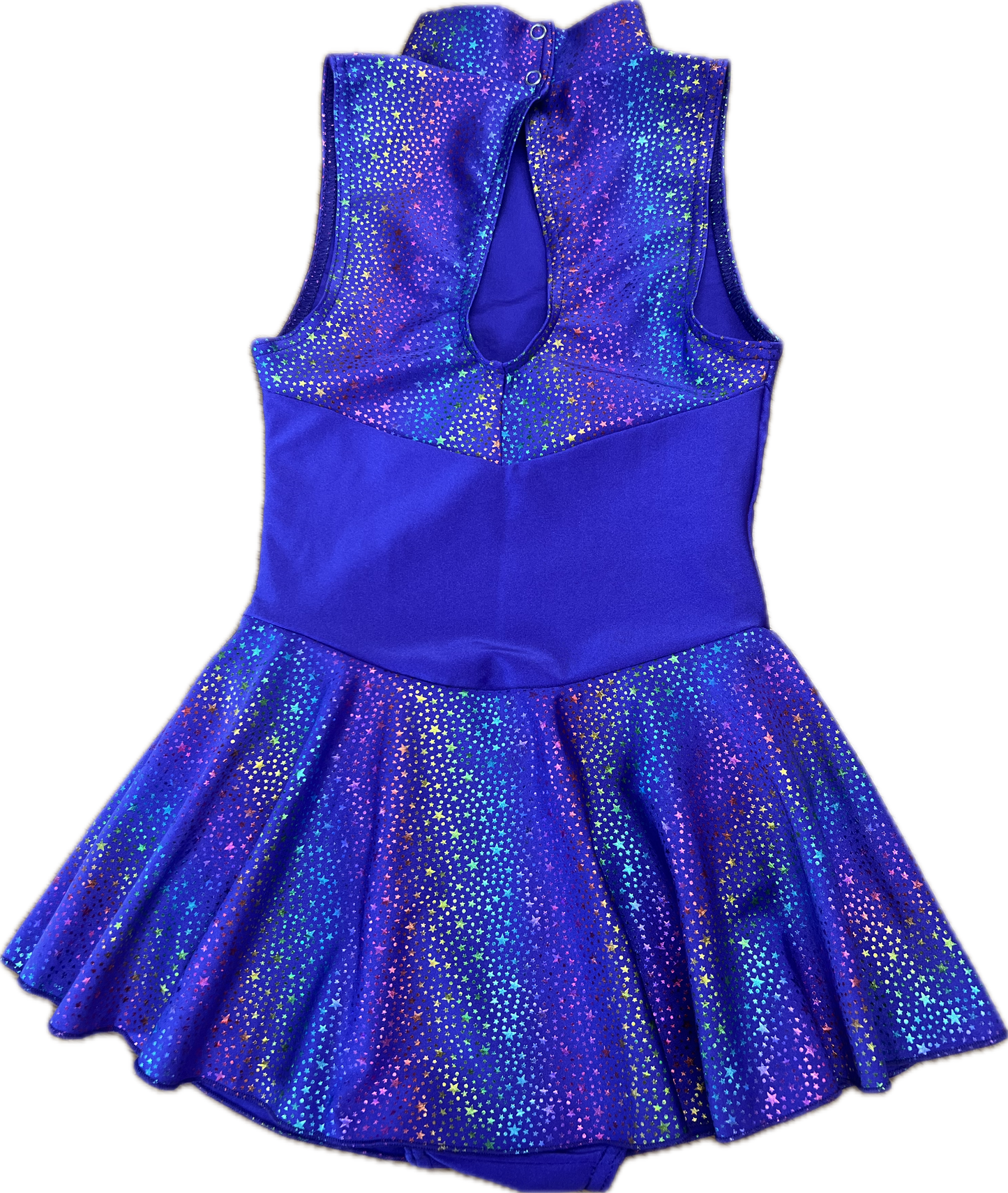 Star Print & Nylon Lycra Sample Age 7 Katz size 1 Ref SAM50