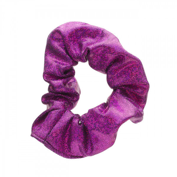 Shiny Sparkly Hologram Ballet Dance Gymnastics Hair Scrunchie All Colours