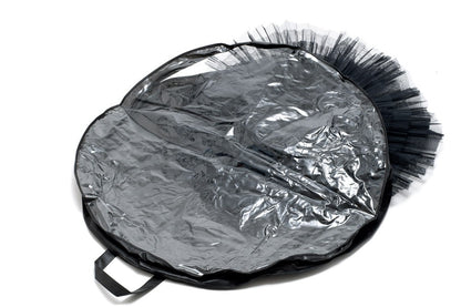 Girls Ladies Black Medium Tutu Cover Protector Carry Bag 110cm Diameter KB97