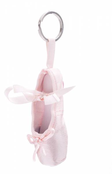 All Colours Satin Ballet Pointe Shoe Keyring Gift