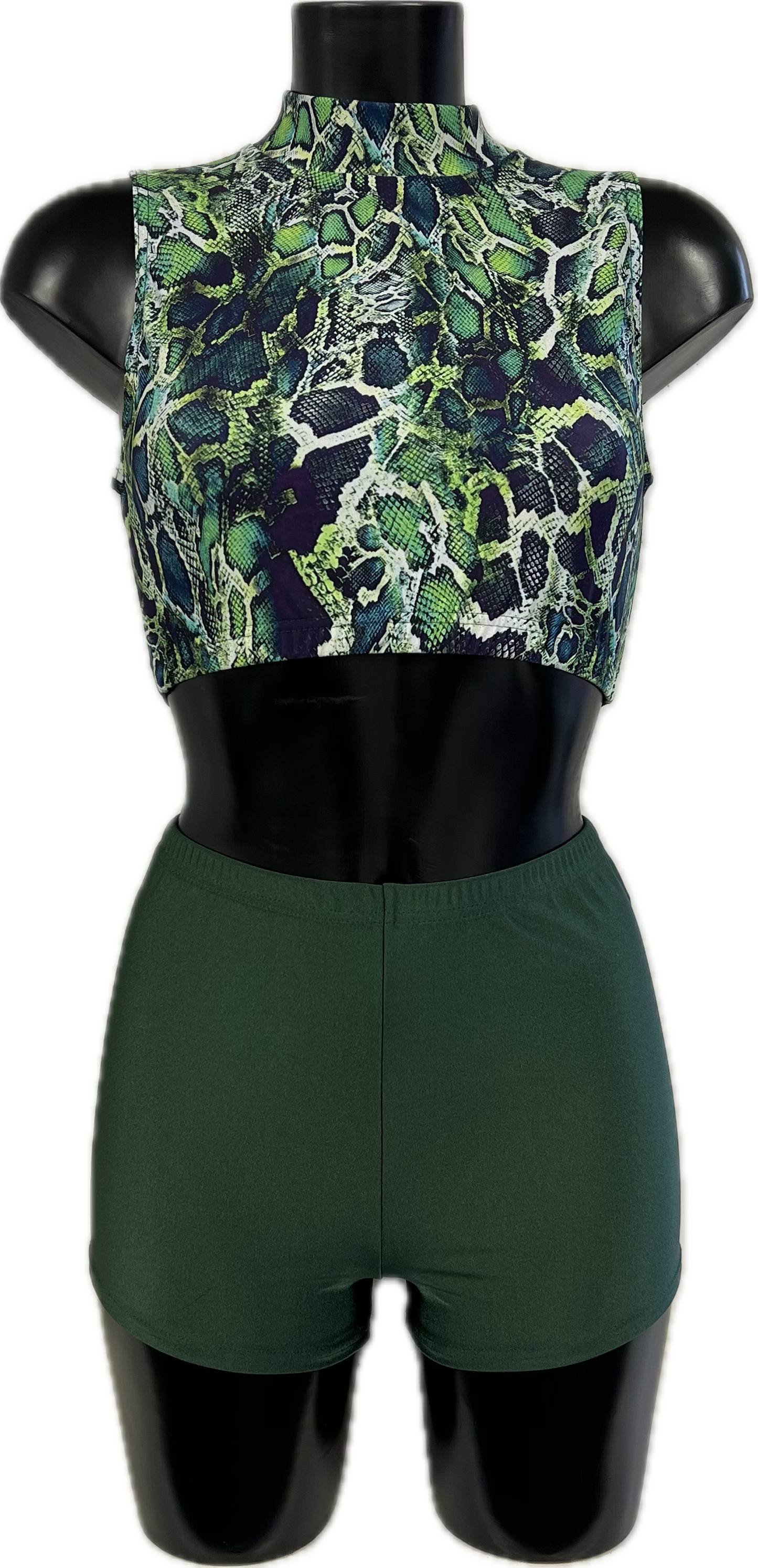 Festival Print KCTN-7 Sample UK 10 Katz Size 4 Ref SAM02 (CROP TOP ONLY)