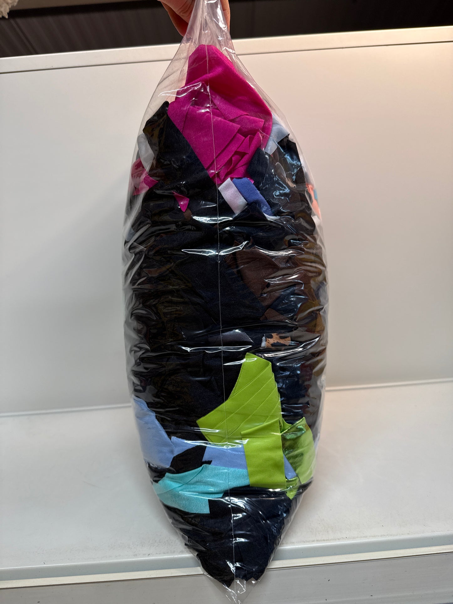 Mixed bag of material fabric off cuts Ref 03 Material