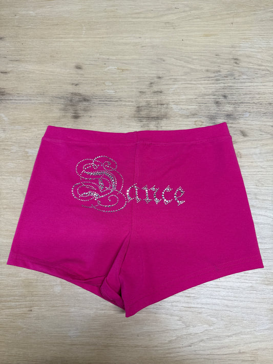 Pink Dance gymnastics hot pants shorts Womens UK 12-14 Katz Large Ref 26