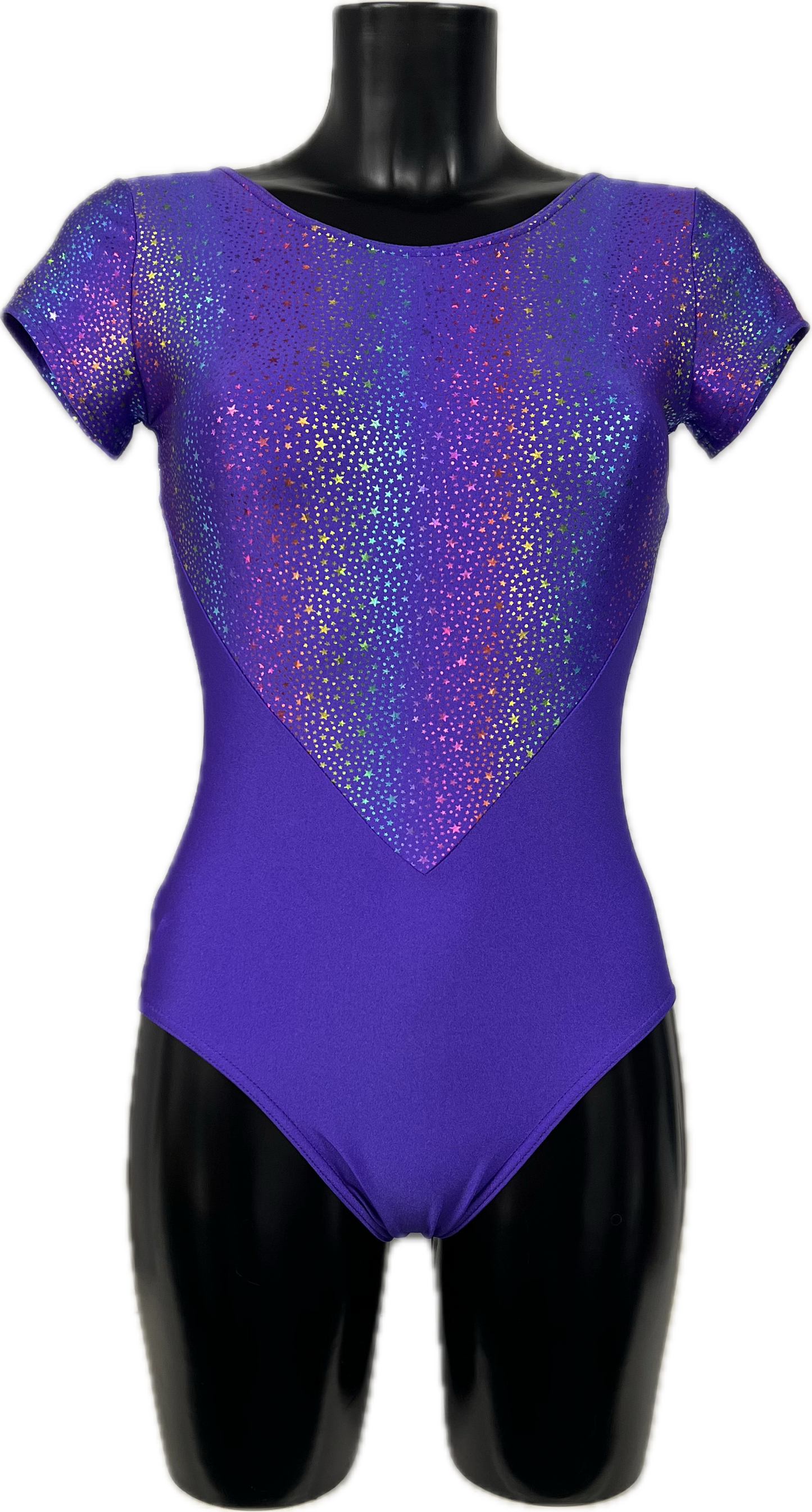Star Print & Nylon Lycra K2304 Sample UK 10 Katz size 4 Ref SAM54