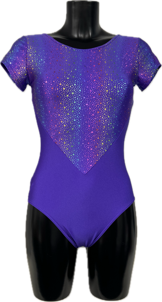 Star Print & Nylon Lycra K2304 Sample UK 10 Katz size 4 Ref SAM54
