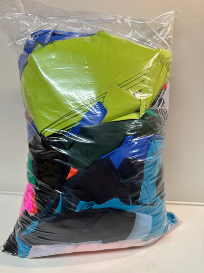 Mixed bag of material fabric off cuts Ref 04 Material