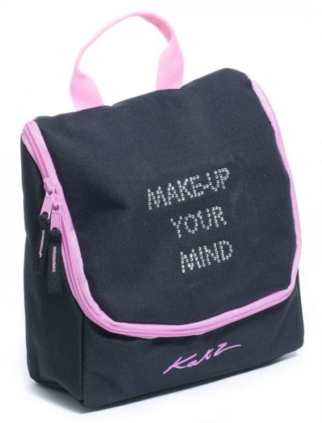 Black And Pink Dance Ballet Tap Make Up Cosmetic Bag KB70