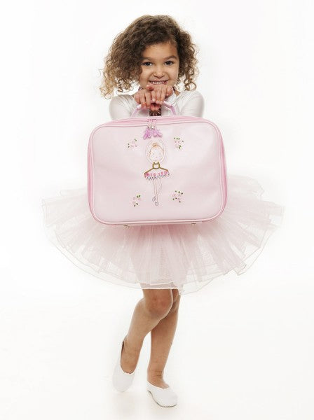 Girls Large Pink Ballerina Ballet Dance Case Bag KB75 (SECONDS)