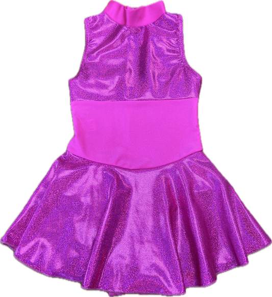 Hologram & Nylon Lycra Sample Age 7 Katz size 1 Ref SAM51