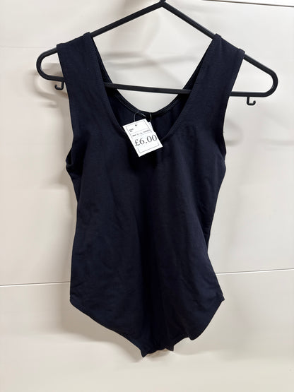 Black Dance gymnastics leotard age 11 Ref 06