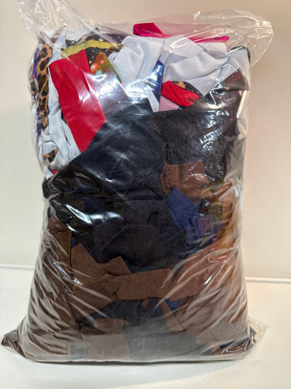 Mixed bag of material fabric off cuts Ref 06 Material