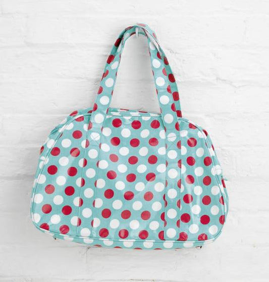 Green Spotty Overnight Dance Bag PP6G