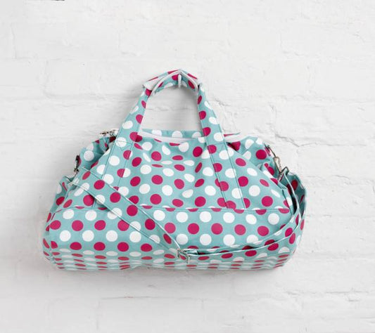 Green Spotty Overnight Dance Bag PP8G