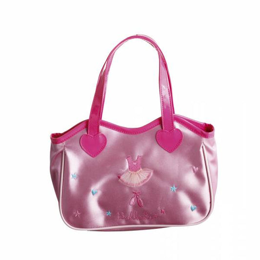 Pink Satin Ballerina Handbag HB-7540