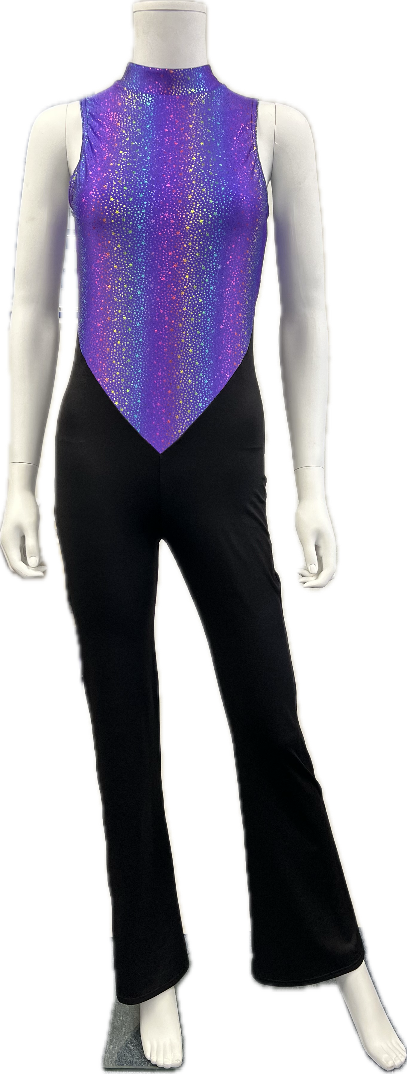 Star Print & Tactel Lycra K2314 Sample UK 10 Katz size 4 Ref SAM43