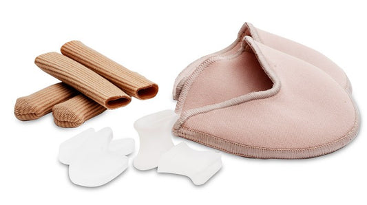 Pointe Shoe Ballet Dance Toe Foot Accessory Pack Spacers, Pouch and Gel Tubes