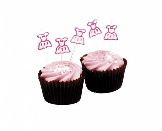 Girls Pink Ballet Tutu Candle Set CS-02