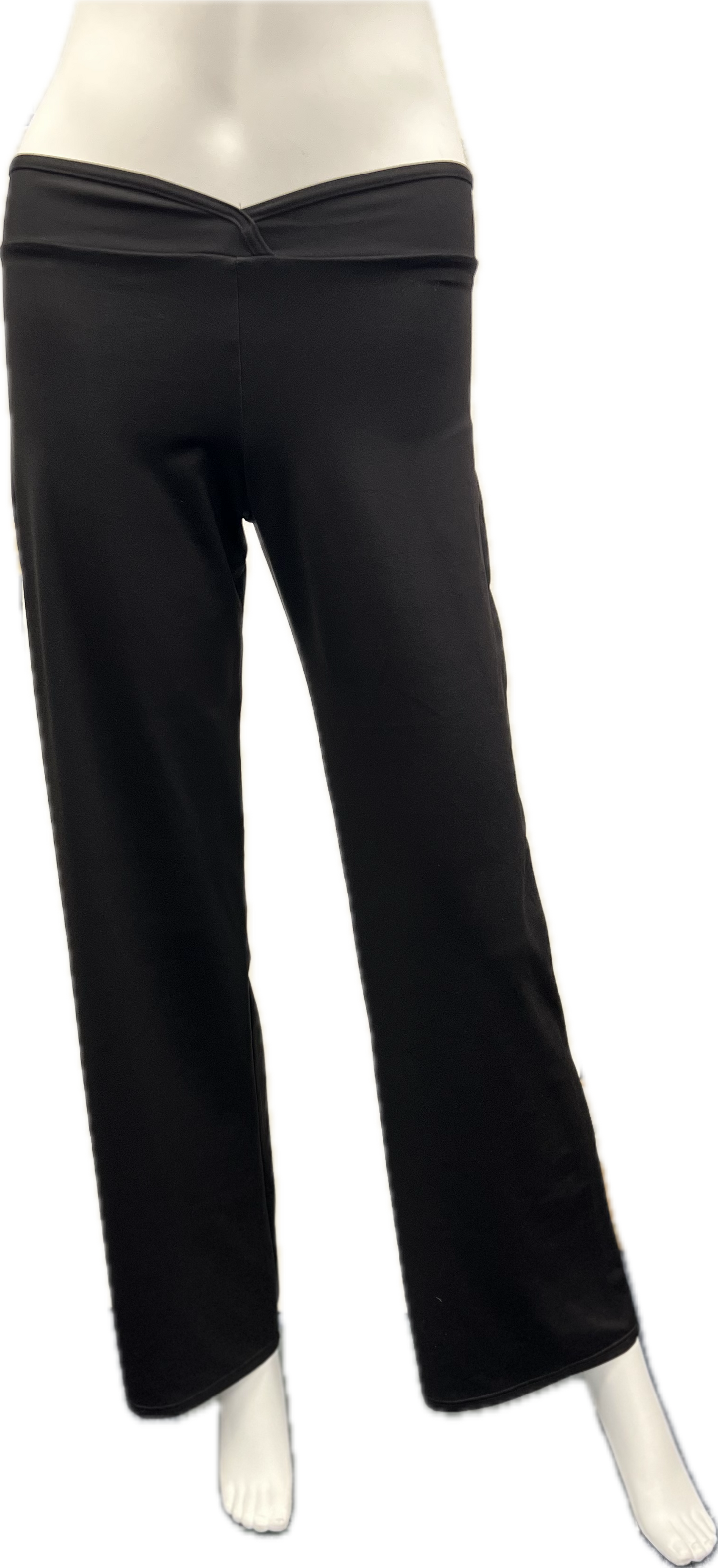 Ladies Girls Black Cotton Ballet Dance Jazz Pants Trousers KJPC3
