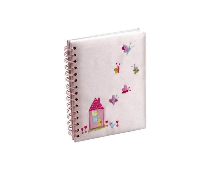 Pink House And Butterflies Notebook NB-1295