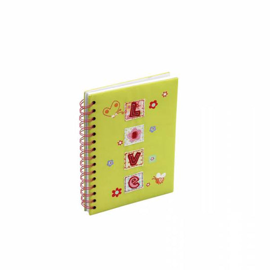 Love Green Nylon Notebook NB-124