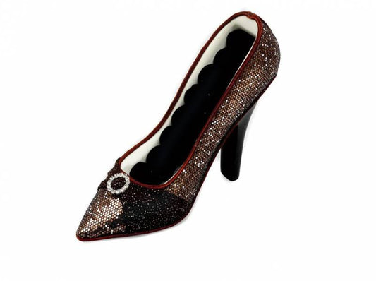 Bronze Glitter Shoe Ring Holder RH-04