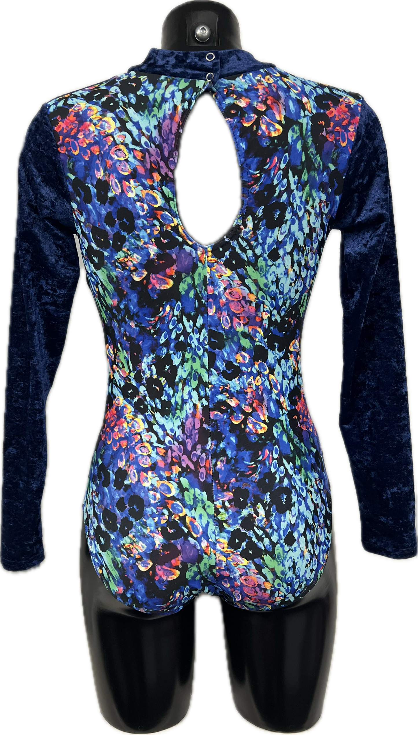 K2101 (KDGN019) CUSTOM-MADE All Colours Women's Girls Lycra Long Sleeve High Neck Dance Leotard