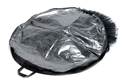 Girls Ladies Black Medium Tutu Cover Protector Carry Bag 110cm Diameter KB97