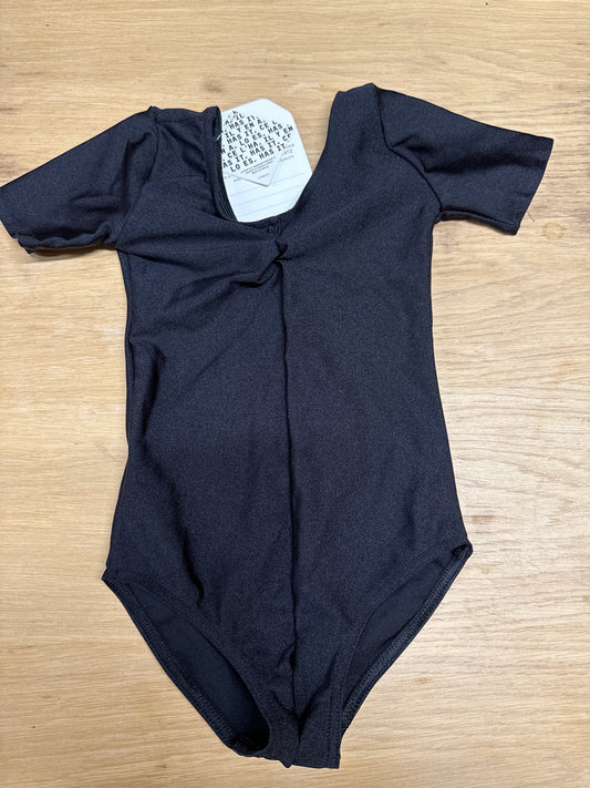 Black Dance gymnastics leotard age 4-5 Ref 14