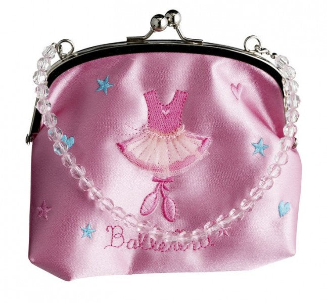 Pink Satin Ballerina Handbag HB-7541