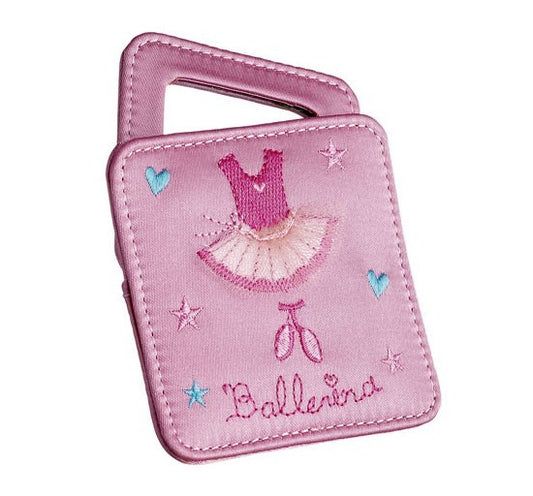 Pink Satin Ballerina Mirror MR-7581